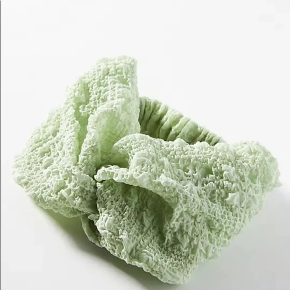 NWT Anthropologie Green Beach Twist Headband